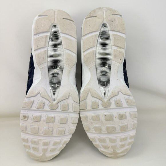 Nike By You ID Air Max 95 Woven Running Shoes Blue White Men\'s Size 77